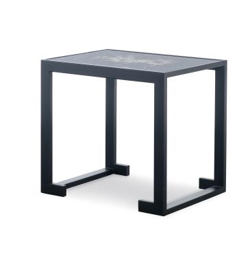 Richard Antique Mirror Side Table