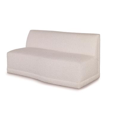 Bella Right Drop Back Armless Love Seat