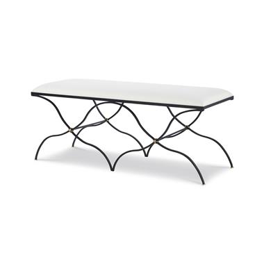 Elisabet Bench - Brass & Iron Knot