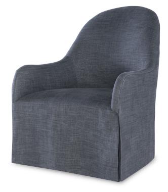 Auguste Skirted  Lounge Chair